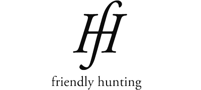 friendly hunting logo